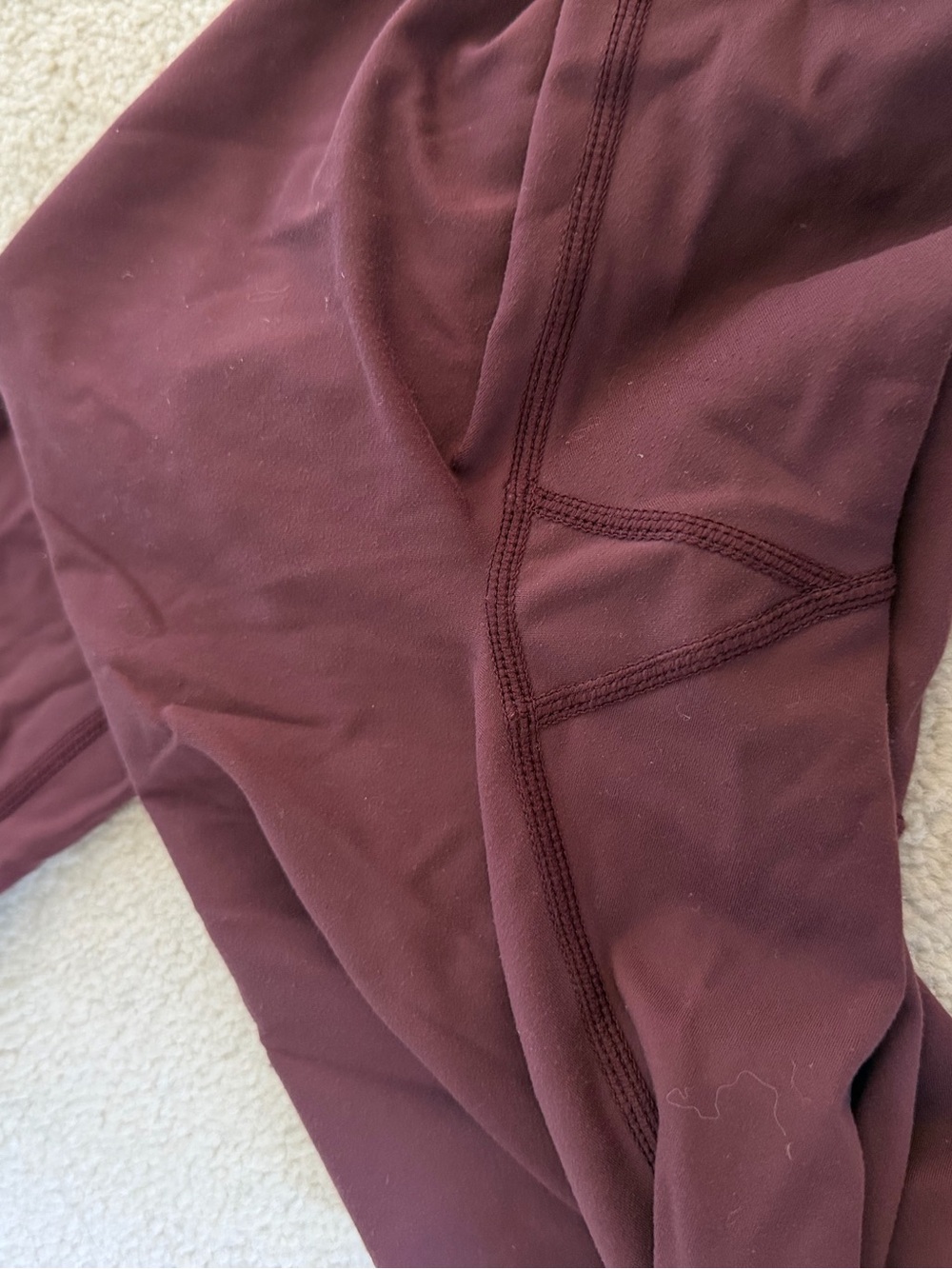 YoungLA Staple Leggings in Grape - Picture 3 of 5